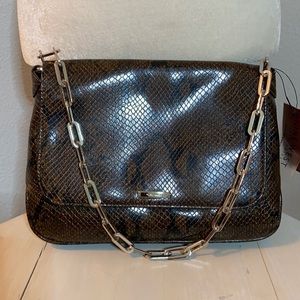 Beautiful Lizard Embossed Faux Leather Bag